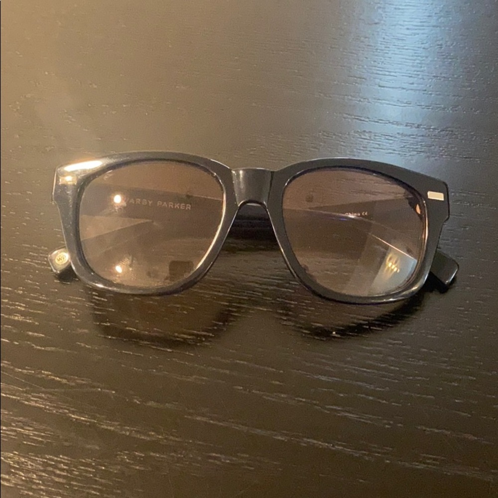 Navy Warby Parker Sunglasses